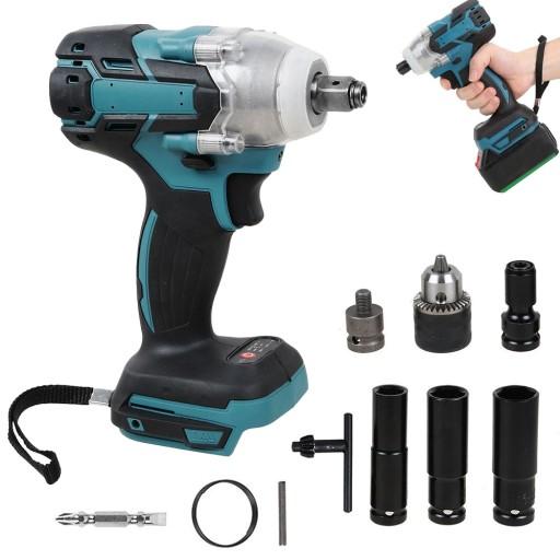 БЕЗЩІТКОВИЙ УДАРНИЙ ГАЙКОВИЙ КОМПЛЕКТ АККУМУЛЯТОРІВ ДЛЯ БЕЗСТЕРДЕВИХ ВИКРУТОК