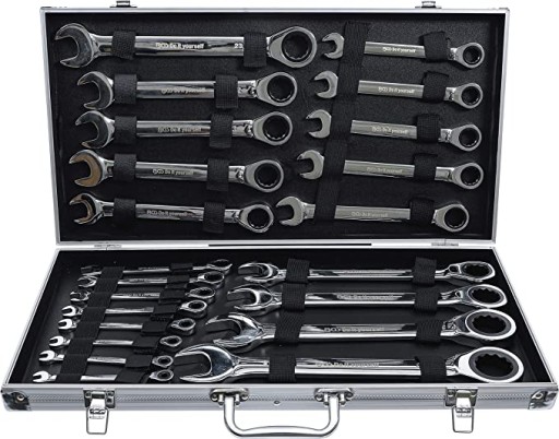 BGS Набір комбінованих ключів з тріскачкою 6 - 32 мм 22 шт.