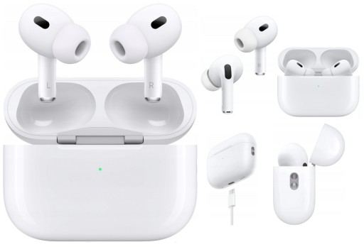 БЕЛЫЕ НАУШНИКИ-ВКЛАДЫШИ APPLE AirPods Pro II MagSafe USB-C Чехол для зарядки