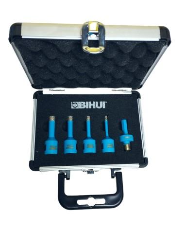 НАБІР КОЛЬЦЕВИХ ПИЛ BIHUI (6,8,10,12+ПЕРЕХІДНИК) MK5 M14-HEX