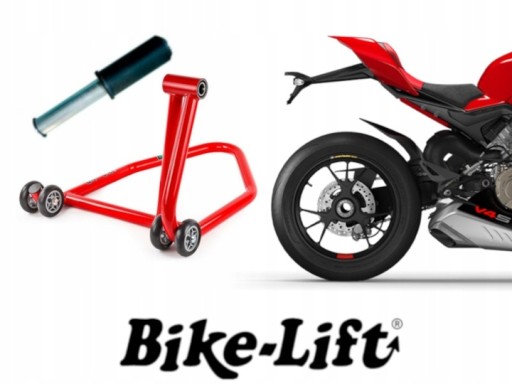 BIKE-LIFT Задній лівий підйомник RS-16 + адаптер PMD 98/40 червоний для Ducati