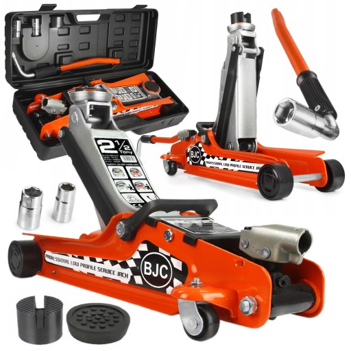 НИЗКОПРОФИЛЬНЫЙ ЧЕМОДАН BJC CAR LIFT JACK FROG 2,5T M80231