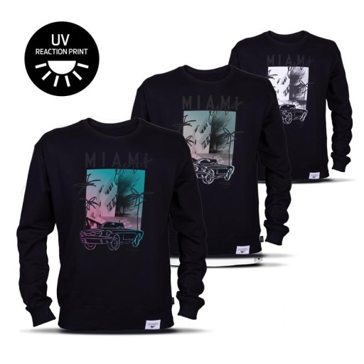 СВІТШОТ FORD MUSTANG MIAMI VIBES OE ЧОРНИЙ розмір S