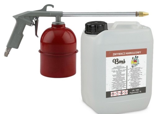 BMS ОБЕЗЖИРИВАТЕЛЬ ДЛЯ УДАЛЕНИЯ ТОРМОЗОВ 5Л + ШАЙБА