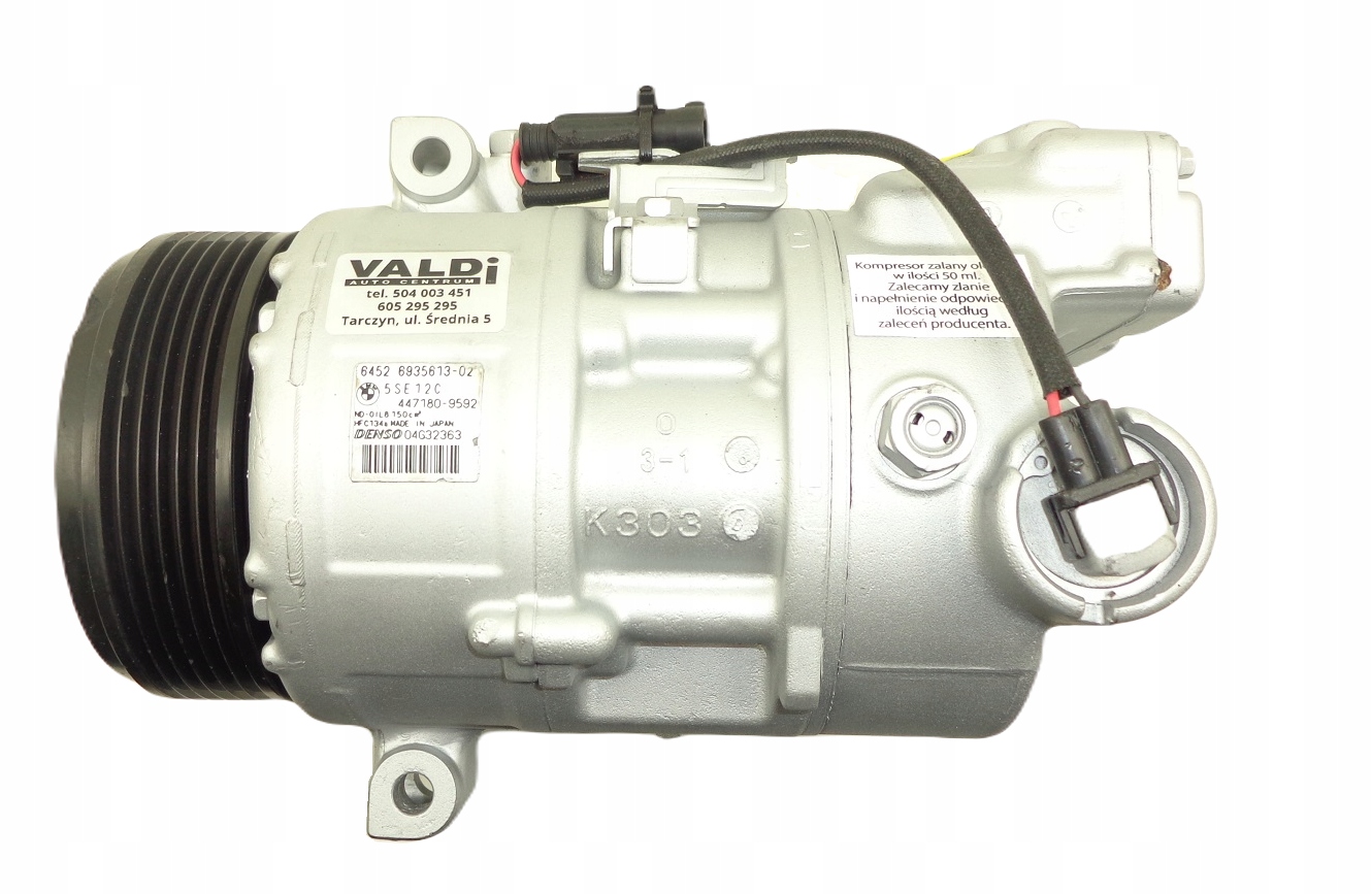 447180-9592 - BMW 1 (E81,E87) 3 (E90,E91) 6452693561302 компресор