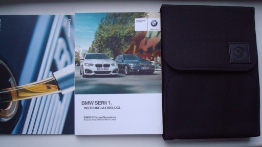 BMW 1 F20 2015-2019 польська інструкція користувача +ETUI BMW 1 серії F21 2017