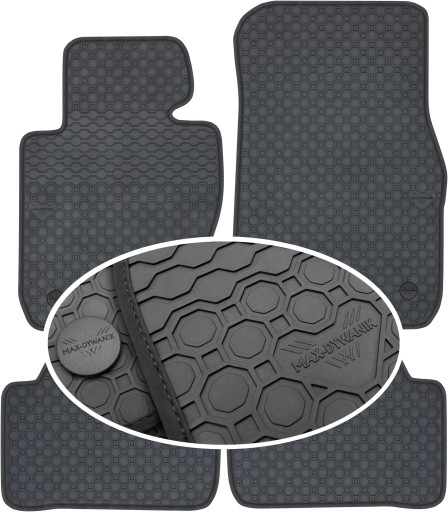 Гумові килимки BMW 1 F20 HB xDrive 2011-2019 PrimeLiner - Чорні