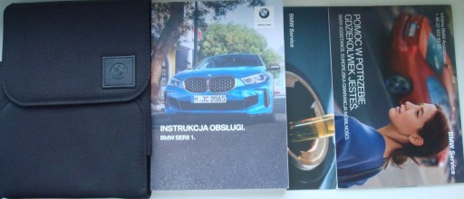 BMW 1 F40 2019-2024 Руководство пользователя на польском языке BMW 1 series F40 + BMW `19 CASE