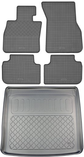 BMW 2 F44 Gran Coupe 2020 - КОМПЛЕКТ - Коврик в багажник + коврик для ног