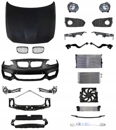 Inny970 - BMW 2MP F22 пакет 13-16 РАДИАТОРЫ БАМПЕРА КАПОТА