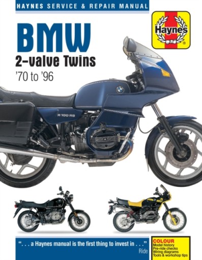 BMW 2-valve twins (70-96) Haynes Repair Manual / Haynes Publishing