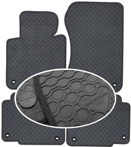 BMW 3 E36 SD Kombi 1990-1999 гумові килимки PrimeLiner - Чорні