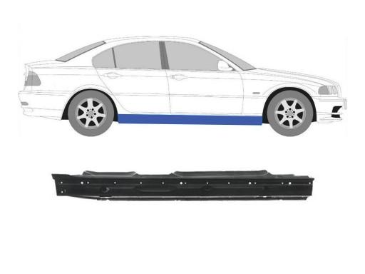 3267334206 - BMW 3 E46 2001-2005 ПОРОГ ПРАВЫЙ