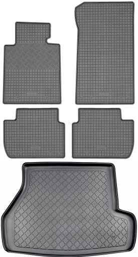 BMW 3 E46 Touring 1998-2005 КОМПЛЕКТ - Коврик в багажник + коврик для ног