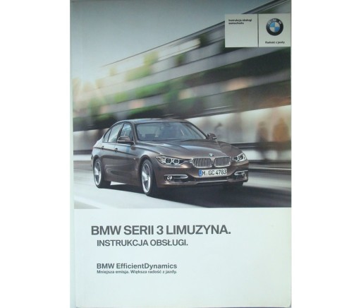 BMW 3 F30 2011-2015 Польша руководство по эксплуатации BMW 3 серии F30 2012 год