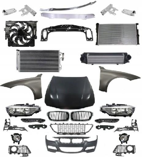 41007290944 - BMW 3 F30 2012-2019 М-ПАКЕТ В КОМПЛЕКТЕ ПЕРЕДНЯЯ ЧАСТЬ