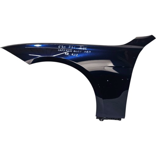 Bmw 3 f30 f31 переднє ліве крило imperial blau a89 no 102