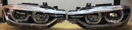 7471733 7471734 - BMW 3 F30 F31 LCI ПЕРЕДНІ ЛІХТАРІ ЛІВИЙ ПРАВИЙ ПОВНИЙ СВІТЛОДІОДНИЙ ПІДЙОМ