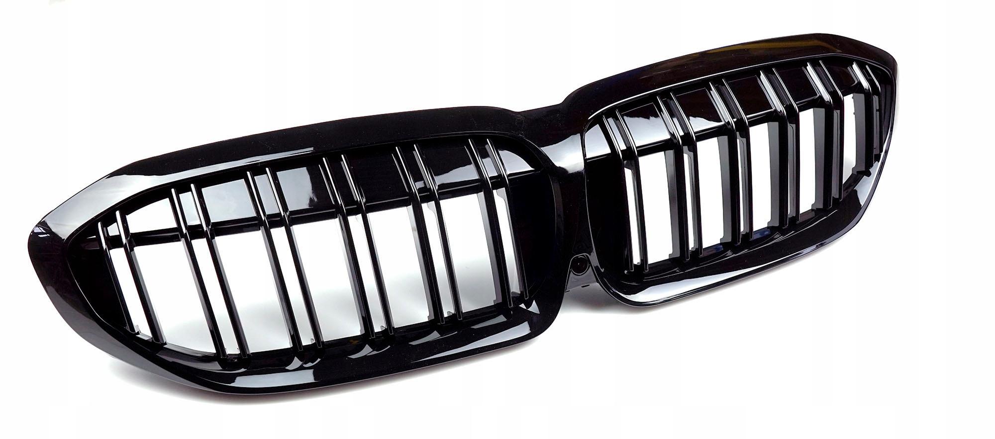 BMW 3 G20 G21 2018 - черный глянец почек гриль