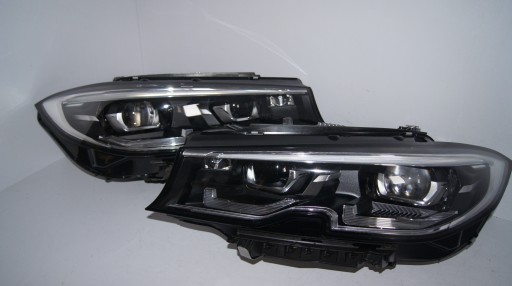 BMW 3 G20 G21 FULL LED АДАПТИВНА ЛІВА ПРАВА ЛАМПА США В КОМПЛЕКТІ
