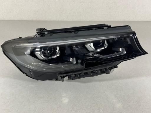 5A251A8-01, 5A251A8, - BMW 3 G20 G21 FULL LED ПЕРЕДНЯ ПРАВА ЛАМПА BLACK SHADOW LINE FEADLIGHT EU