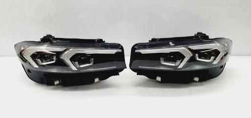 BMW 3 G20 G21 LIFT LCI LAMPA PRZÓD LEWA PRAWA FULL LED EU KOMPLETNE - BMW 3 G20 G21 LIFT LCI ПЕРЕДНЯЯ ФОНАРЬ ЛЕВАЯ ПРАВАЯ ПОЛНОСТЬЮ СВЕТОДИОДНАЯ ЕС В КОМПЛЕКТЕ