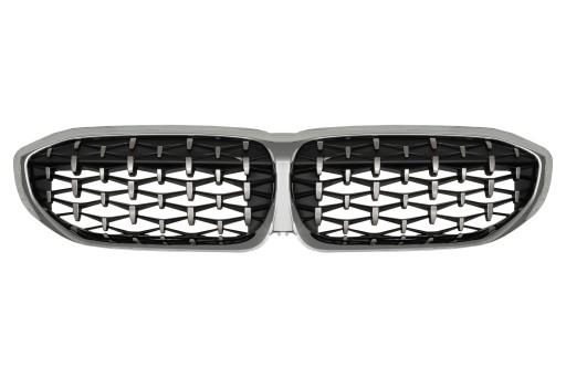 BMW 3 G20 гриль Алмаз хром нирки 51138079742
