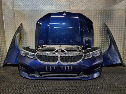 BMW 3 G20 ПЕРЕДНИЙ ПОЛНЫЙ КАПОТ, БАМПЕР C10, ГИБРИДНЫЙ