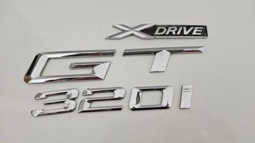 BMW 3 GT F34 2013-2020 320i XDRIVE ЭМБЛЕМА ЗНАЧОК НАДПИСЬ ЗАДНЯЯ