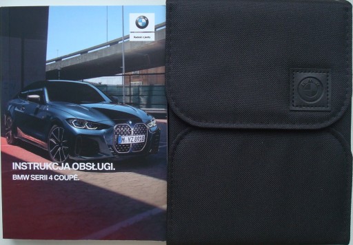 BMW 4 Coupe G22 20-24 Польська інструкція користувача BMW G22 4 Series 2020 + CASE