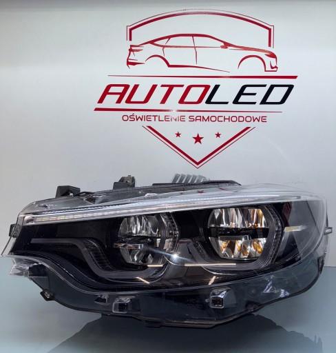 8738705 7478158 - BMW 4 F32 F33 M3 F80 M4 ПІДНЯТИ ПЕРЕДНІ ЛАМПИ ЛІВИЙ ПРАВИЙ BMW ADAPTIVE LED КОМПЛЕКТ