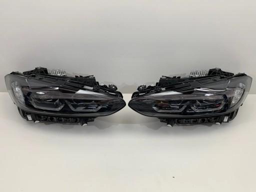 9505109, 9505110 - BMW 4 G22 G26 ПЕРЕДНІ ЛАМПИ АДАПТИВНІ LED ЧОРНІ НОВІ