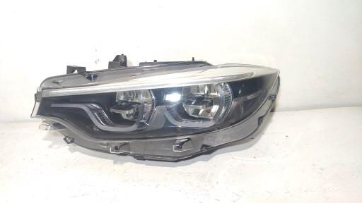 90169707ZM02 - BMW 4 LIFT F32 F33 F36 F80 ЛЕВАЯ ФАРА ПОЛНОСТЬЮ СВЕТОДИОДНАЯ ЕВРО