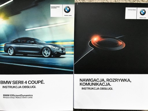 BMW 4 coupe F32 + NAWI Керівництво по експлуатації Польща