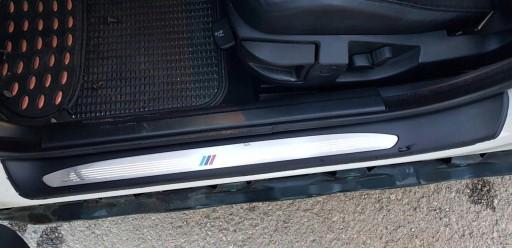 BMW 5 E60 E61 боковые юбки в сборе