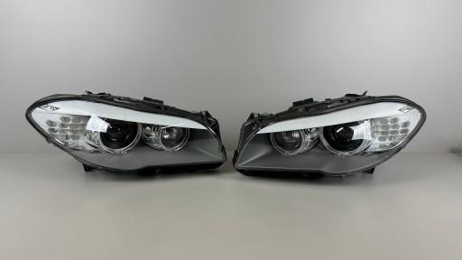 7203251 7271907 - BMW 5 F10 F11 M5 ЛЕВАЯ ПРАВАЯ ПЕРЕДНЯЯ ФАРА БИКСЕНОНОВАЯ ХРАНЕНИЕ ДИНАМИЧЕСКАЯ