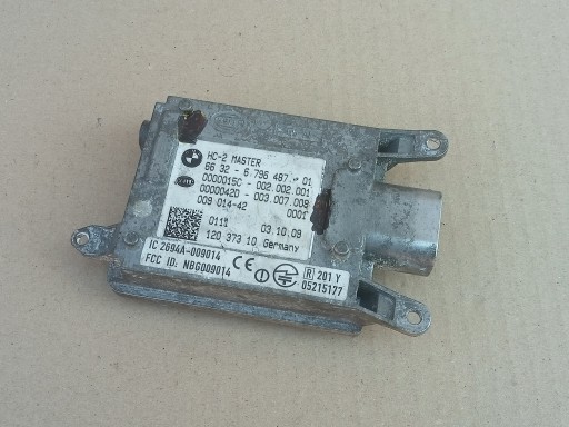 6885041 - BMW 5 F10 F11 радар датчик зміни смуги руху 6796487