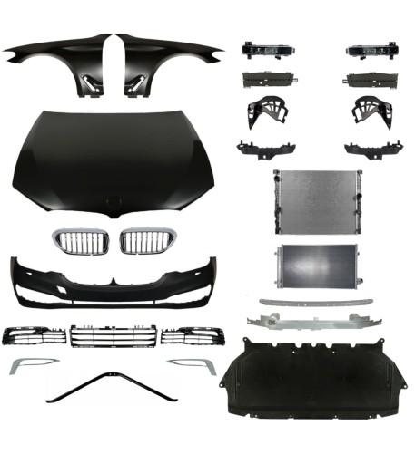 Inny438 - BMW 5 G30 17- Ремень бампера Балка капота