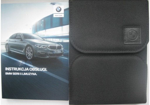 BMW 5 G30 2016-2020 польське керівництво по експлуатації + чохол