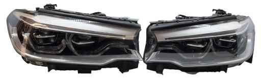 7439193 7439194 - BMW 5 G30 G31 ЛІХАТ ПРАВИЙ АДАПТИВНИЙ LED В КОМПЛЕКТІ З МОДУЛЯМИ