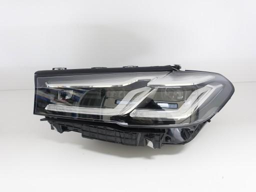 9850581 - BMW 5 G30 G31 LCI 20-24 ПОЛНОСТЬЮ СВЕТОДИОДНЫЙ ЛЕВЫЙ ПЕРЕДНИЙ ФОНАР ЕС