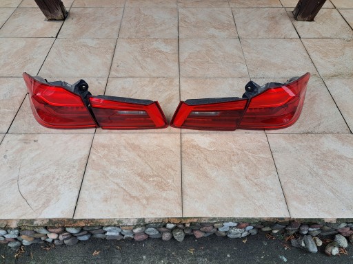 7376476 7376475 - BMW 5 G30 Задні світильники США Набір 7376470 7376469