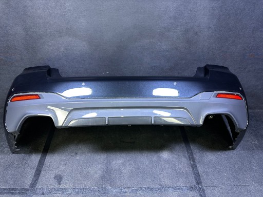 8099905 8069390 - Bmw 5 g30 lci m5 f90 m-package полный задний бампер 475 черный сапфир