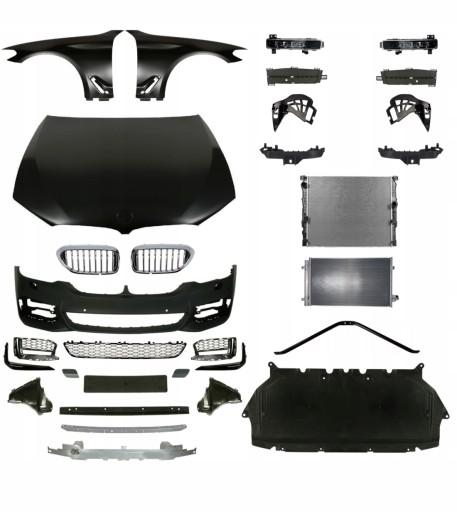Inny410 - BMW 5 G30 M Package 2017 - БАМПЕР, КАПОТ, КРЫЛЬЯ