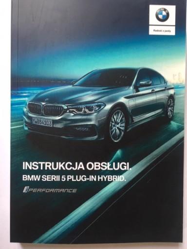 BMW 5 G30 PLUG-IN-HYBRID польское руководство по эксплуатации