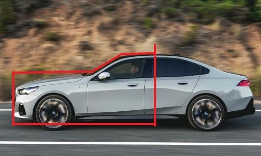 BMW 5 G60 ДОВГА ЧЕТВЕРТЬ ВОДІЙСЬКА ПЕРЕДНЯ ЛІВА C4P WC4P BROOKLYN GRAU