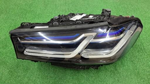 5A388D5-04 - BMW 5 V G30 G31 LIFT F90 ЛАЗЕРНАЯ ПЕРЕДНЯЯ ФОНАРЬ
