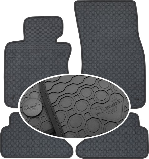 Гумові килимки BMW 6 E64 Convertible 2004-2010 PrimeLiner - Чорні