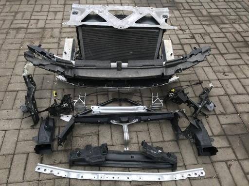 Радиаторы BMW 6 G32 40i, усиление передней панели