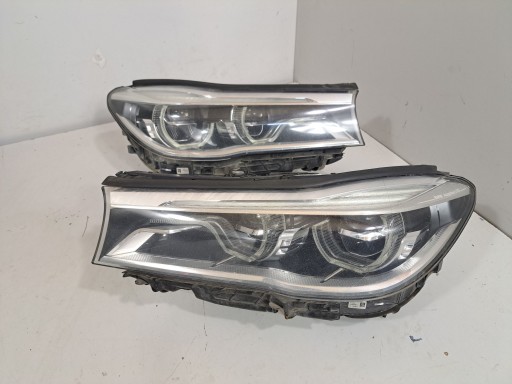 7408709 - Комплект світлодіодних адаптивних фар bmw 7 g11 g12 2015 eu lhd